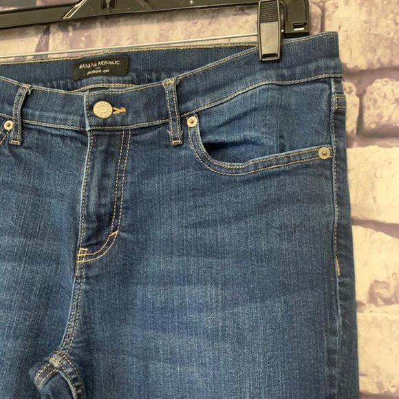 Banana Republic 5 Pocket Style Jeans Size 10 - Picture 3 of 10